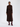 Brown Pleated Set Dress