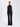 Black Classic Straight-Leg Trousers