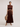 Brown Skirt with Chain Belt