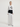 Thick Black Belted White Dress