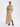 Beige Asymmetric Draped Dress